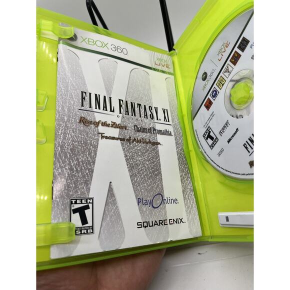 Final Fantasy XI Online (Microsoft Xbox 360) Original Release Complete Excellent - Picture 7 of 9